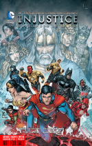 book cover for Injustice: Gods Among Us: Year Four Vol. 1