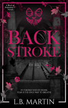 book cover for Backstroke: A Dark College Sports Romance