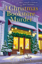 book cover for A Christmas Bookstore Murder