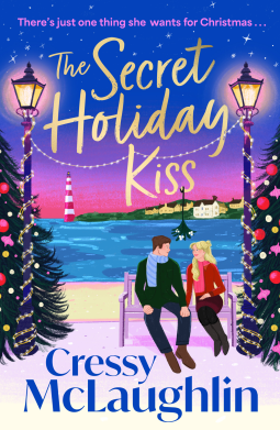 book cover for The Secret Holiday Kiss