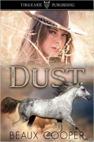 book cover for Dust