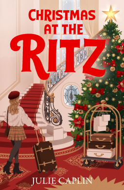 book cover for Christmas at The Ritz