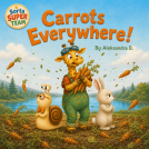 book cover for Carrots Everywhere!