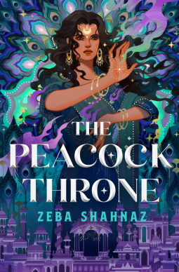 book cover for The Peacock Throne