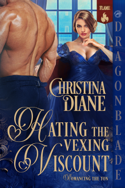 book cover for Hating the Vexing Viscount