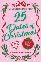 book cover for 25 Dates of Christmas