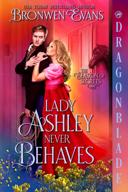 book cover for Lady Ashley Never Behaves