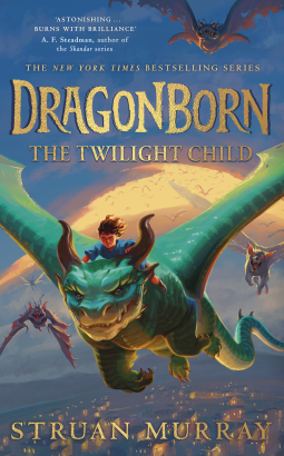 book cover for Dragonborn: The Twilight Child