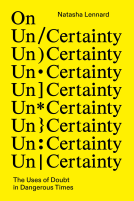 book cover for On Un/Certainty