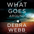 book cover for What Goes Around