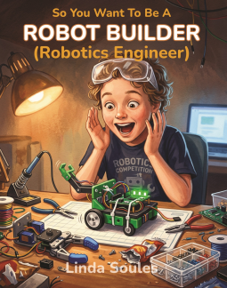 book cover for So You Want To Be A Robot Builder (Robotics Engineer)