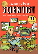 book cover for I Want to Be a Scientist