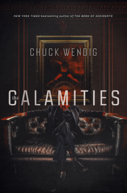 book cover for The Calamities