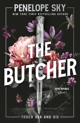 book cover for The Butcher