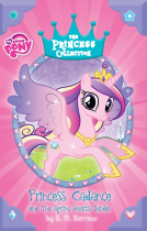 book cover for My Little Pony: Princess Cadance and the Spring Hearts Garden
