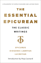 book cover for The Essential Epicurean