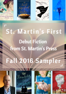 book cover for St. Martin's First Fall 2016 Sampler