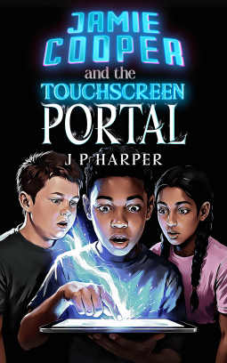 book cover for Jamie Cooper and the Touchscreen Portal