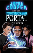 book cover for Jamie Cooper and the Touchscreen Portal