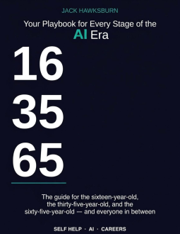 book cover for 16 · 35 · 65: Your Playbook for Every Stage of the AI Era