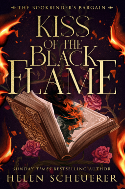 book cover for Kiss of the Black Flame