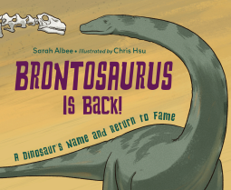 book cover for Brontosaurus Is Back!
