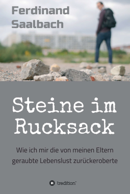 Buchcover für Steine im Rucksack