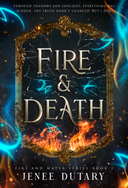 book cover for Fire and Death