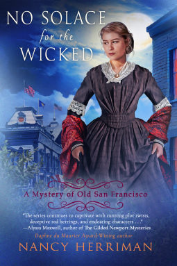 book cover for No Solace for the Wicked