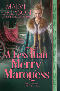 book cover for A Less Than Merry Marquess
