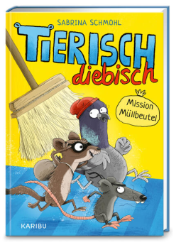Buchcover für Tierisch diebisch (Band 1) – Mission Müllbeutel