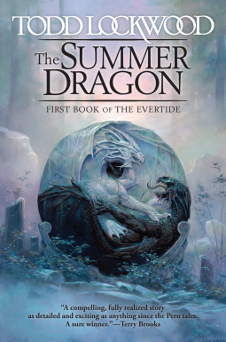 book cover for The Summer Dragon
