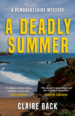 book cover for A Deadly Summer