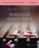 book cover for When God Doesn't Fix It Bible Study Guide plus Streaming Video, Updated Edition