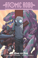 book cover for Atomic Robo and the Ring of Fire