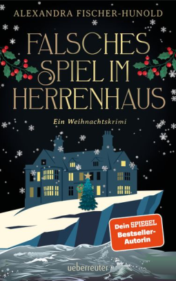 Buchcover für Falsches Spiel im Herrenhaus – Ein Weihnachtskrimi