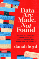 book cover for Data Are Made, Not Found