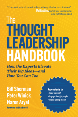 book cover for The Thought Leadership Handbook