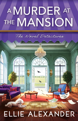 book cover for A Murder at the Mansion