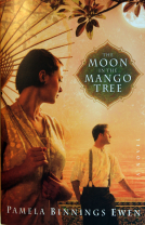 book cover for The Moon in the Mango Tree