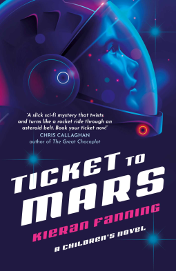 book cover for Ticket to Mars