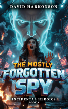 book cover for The Mostly Forgotten Spy
