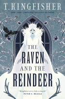 book cover for The Raven and the Reindeer
