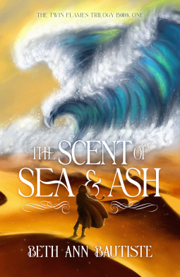 book cover for The Scent of Sea and Ash