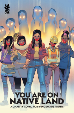 book cover for You Are On Native Land: A Charity Comic for Indigenous Rights