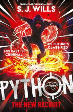 book cover for Python: The New Recruit