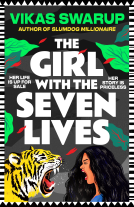 book cover for The Girl with the Seven Lives