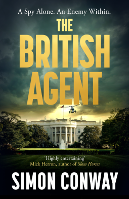 book cover for The British Agent