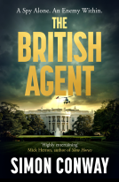 book cover for The British Agent