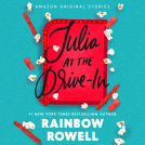 book cover for Julia at the Drive-In